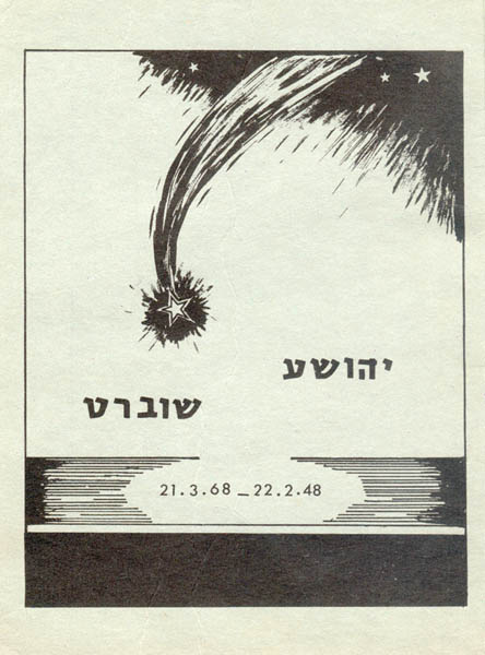 כריכת הספר לזכרו
